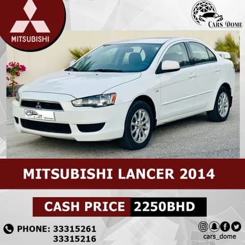 ميتسوبيشي لانسر إي اكس 2.0L 2014 مستعملة ميتسوبيشي لانسر إي اكس 2.0L 2014 مستعملة used_cars.forSale