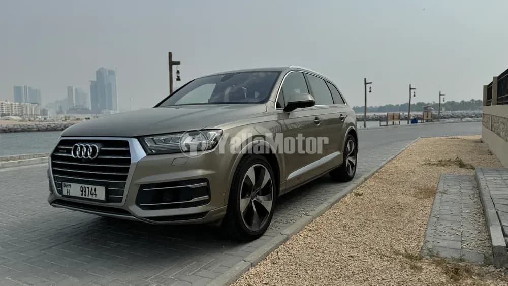 أودي كيو7 45 TFSI S-Line Quattro 252 HP 2017 مستعملة