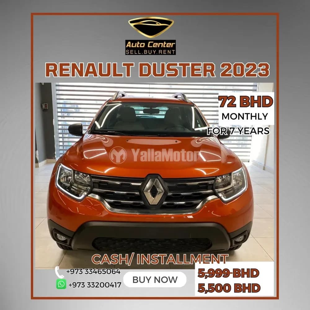 New Renault Duster 1.6L Vision 4x2 2023
