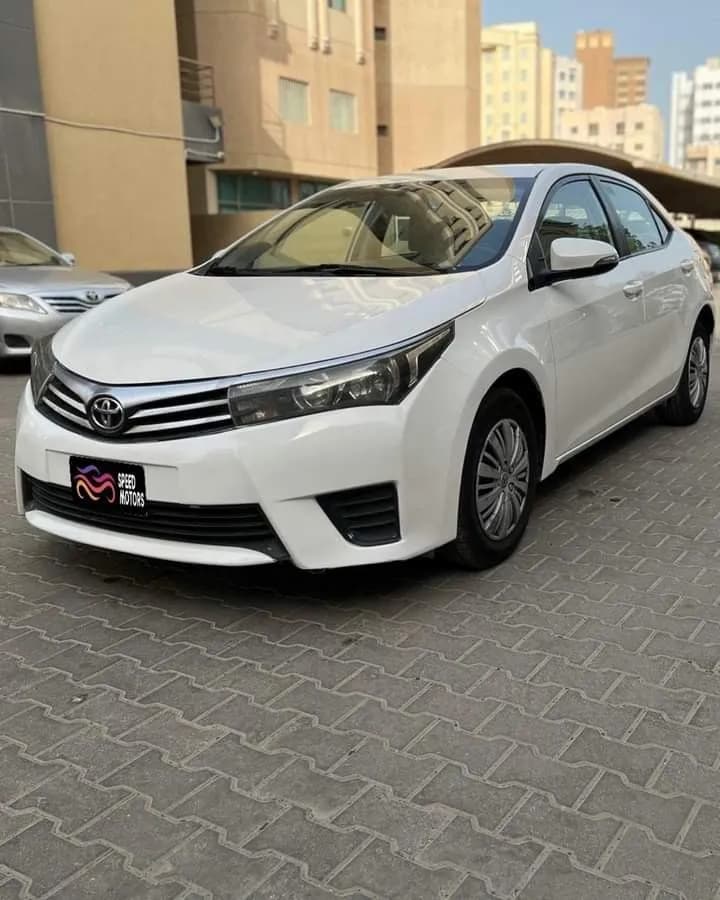 تويوتا كورولا 1.2L 2015 مستعملة