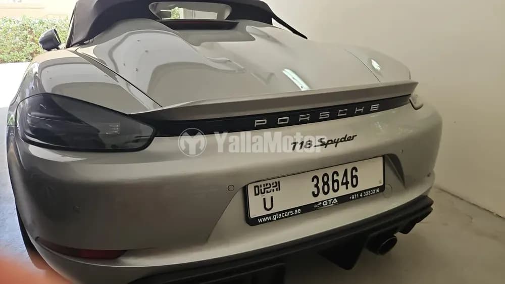 Used Porsche 718 Spyder 2020