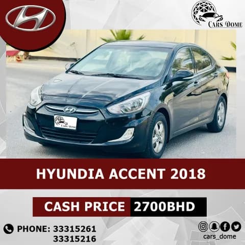 Used Hyundai Accent 1.6L 2018 Used Hyundai Accent 1.6L 2018 used_cars.forSale