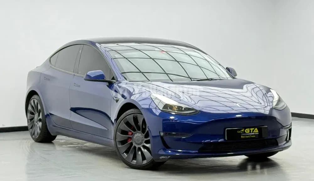 تسلا موديل3 Performance AWD 2022 مستعملة