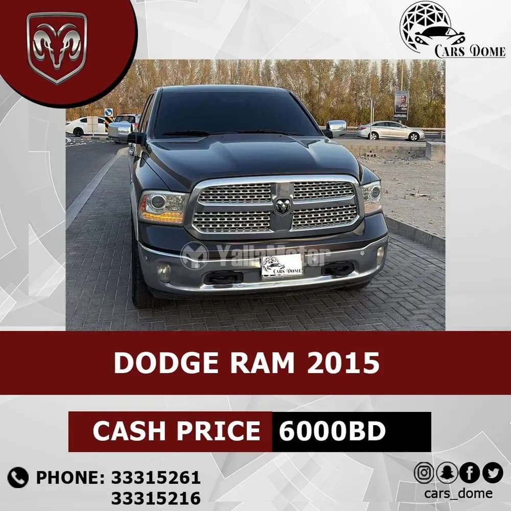 Used Dodge RAM 1500 Laramie Crew 5.7L 2015