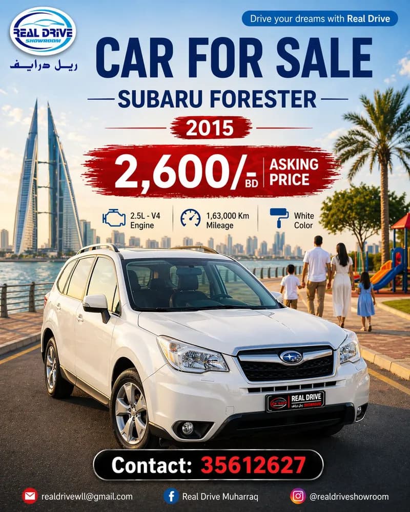 Used Subaru Forester 2.5XS Full Option 2015