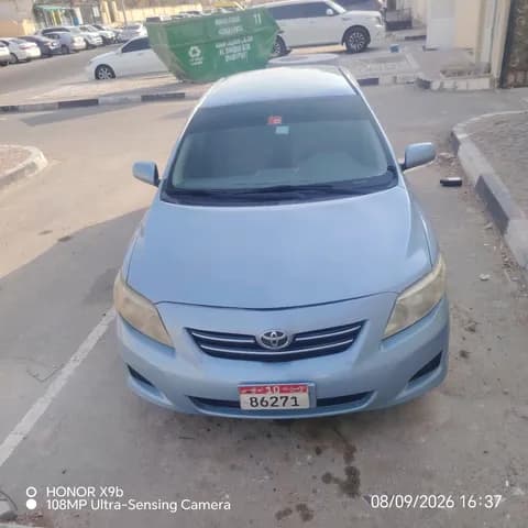 تويوتا كورولا 1.6L 2008 مستعملة تويوتا كورولا 1.6L 2008 مستعملة used_cars.forSale